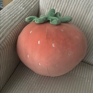 Strawberry Plush Pillow